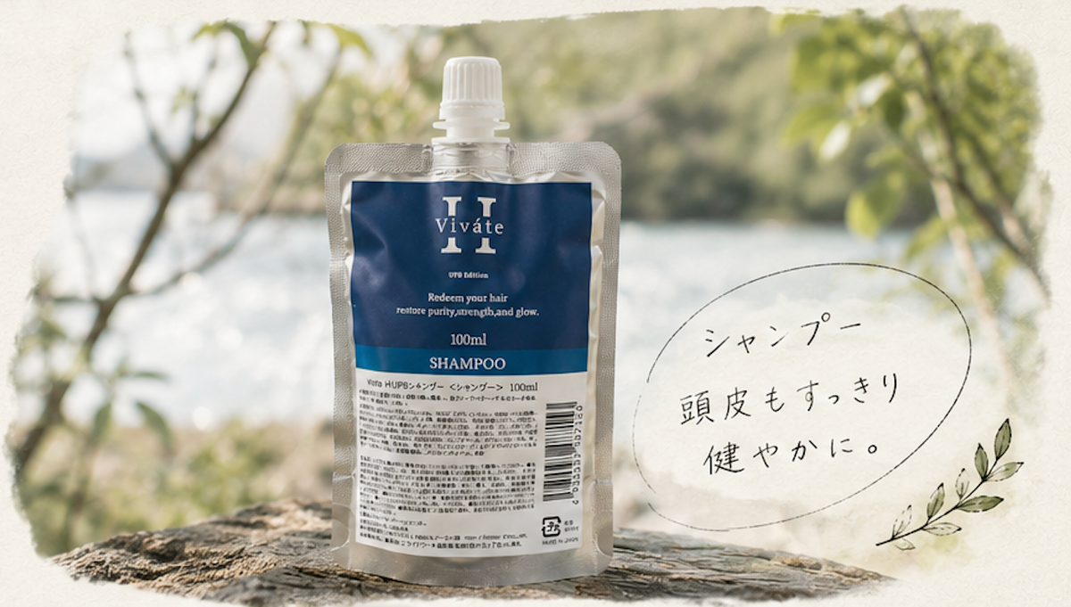 【10%OFF】お試しサイズ｜Viváte H(ビバテ) シャンプー・トリートメント100mlセット & ビジュケアミルク